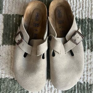 Suede Birkenstocks